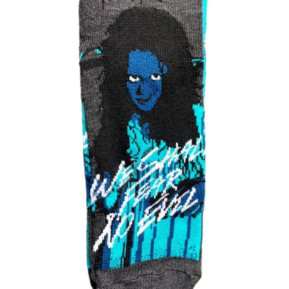 2-Pack The Exorcist Believer Funny Novelty Crew Socks - NWT